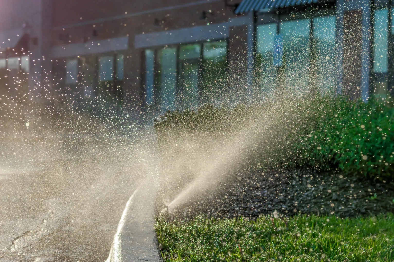 commercial irrigation system